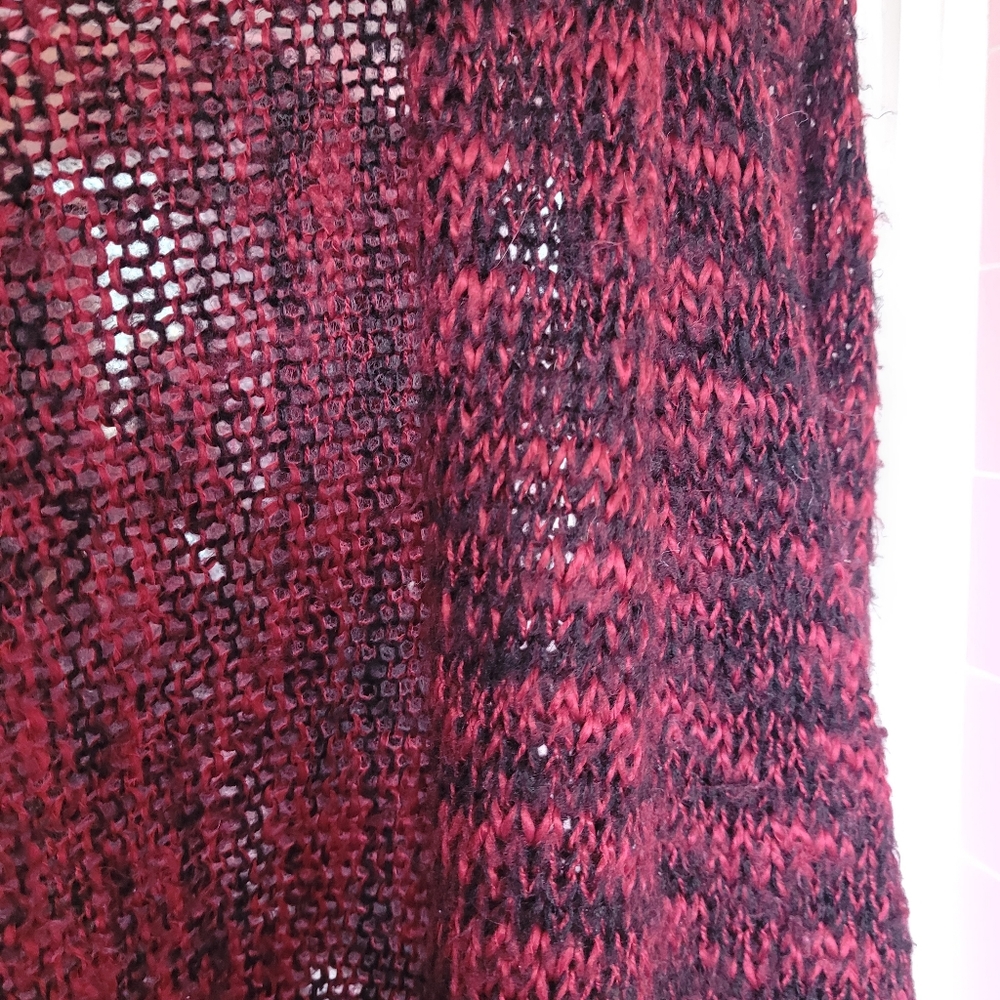Red Cardigan- Size Small - Picture 3 of 4